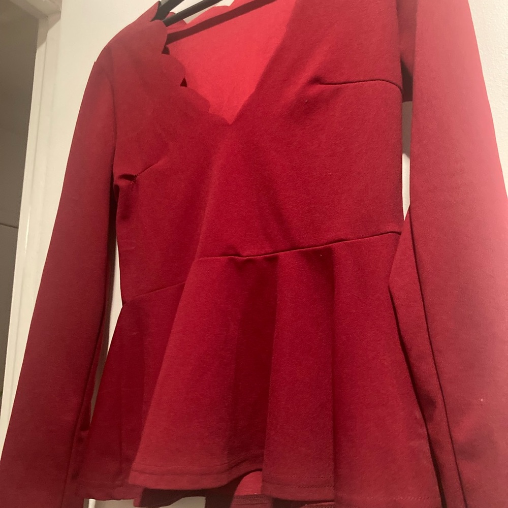 Shein V Neck blouse - Picture 2 of 2